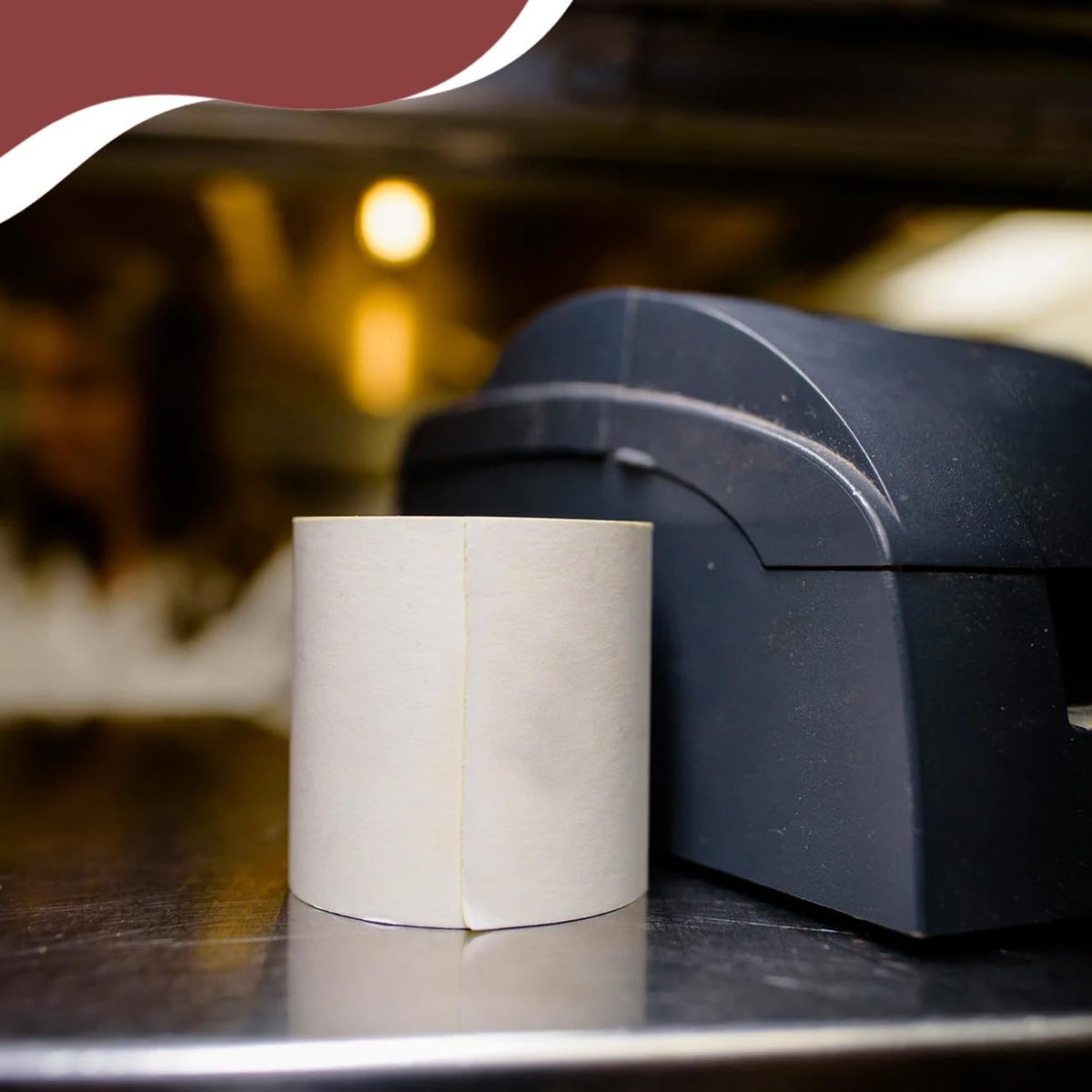 Two Ply Carbonless Rolls - Easy to Install - Clear & Crisp Copies - White/Canary - 3” x 90 Feet (30 Rolls Per Carton)